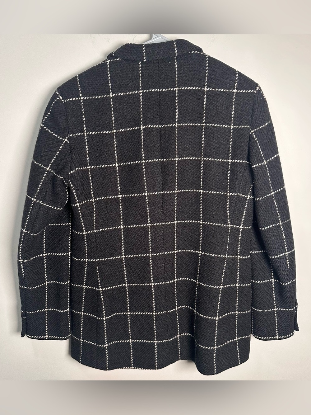 Vtg Ralph Lauren LRL Equestrian Women’s 100% Wool Tweed Preppy Blazer Sz 8 - Picture 3 of 4
